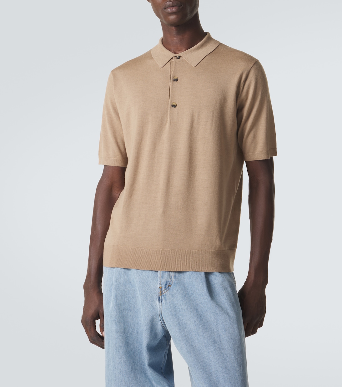 Wool polo shirt | Dries Van Noten
