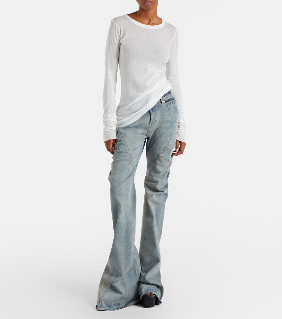 Cotton jersey top | Rick Owens