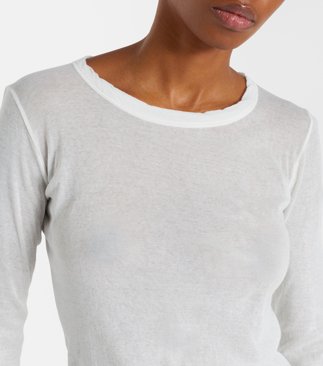 Cotton jersey top | Rick Owens
