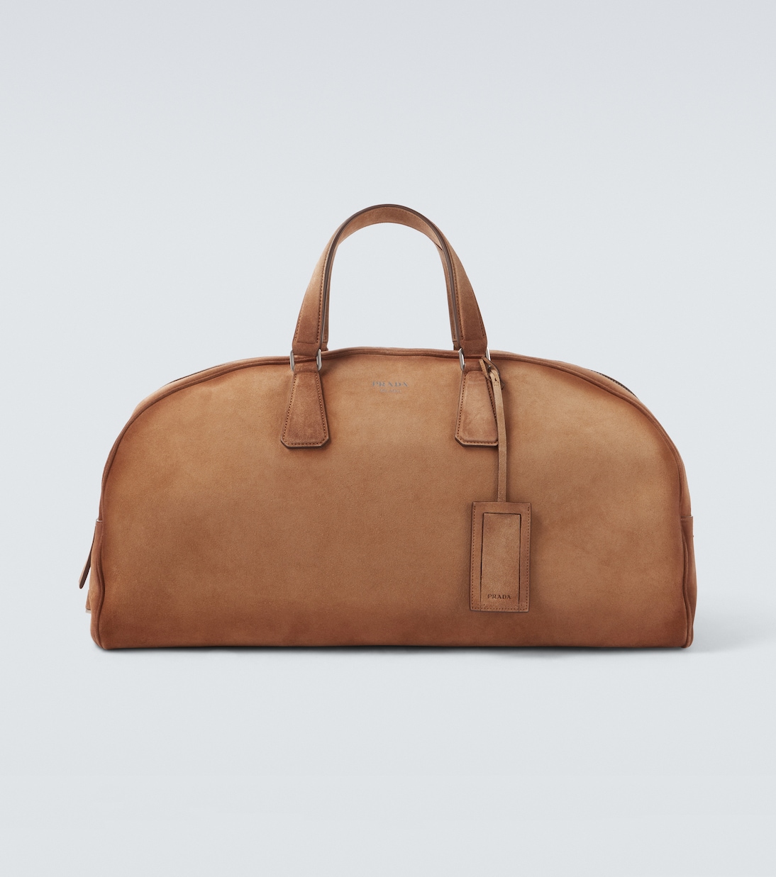 Suede duffel bag | Prada