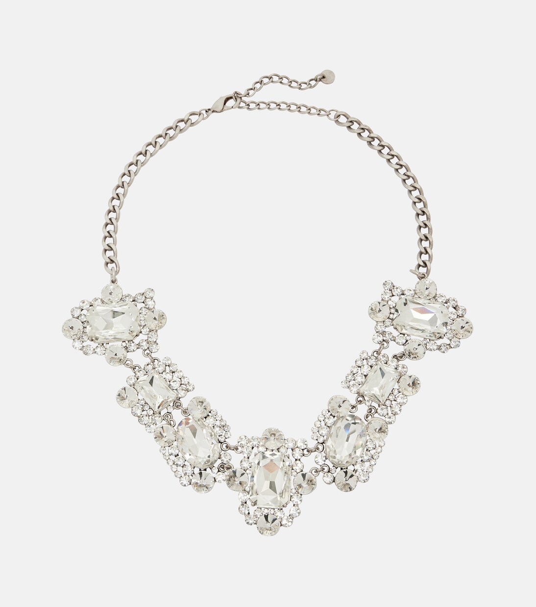 Crystal-embellished necklace | Self-Portrait