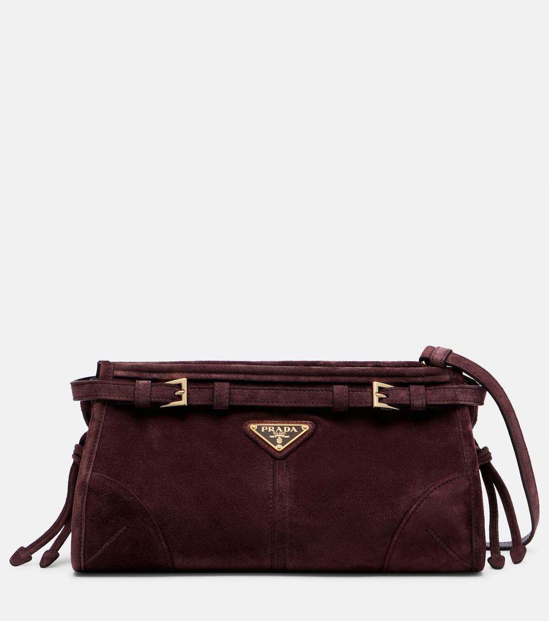Prada Bonnie Small suede shoulder bag | Prada
