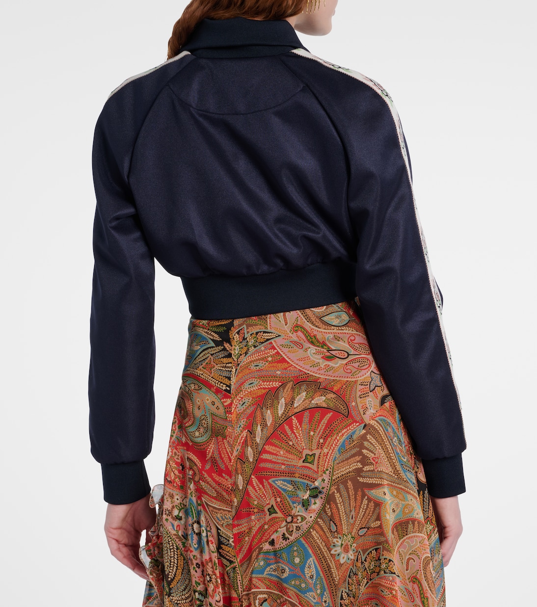 Cropped track jacket | Etro