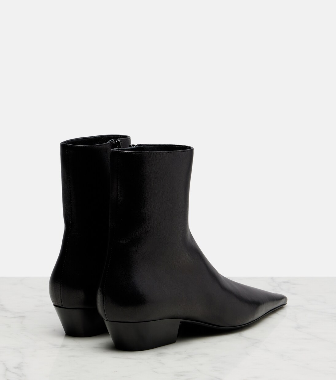 Jill leather ankle boots | Saint Laurent