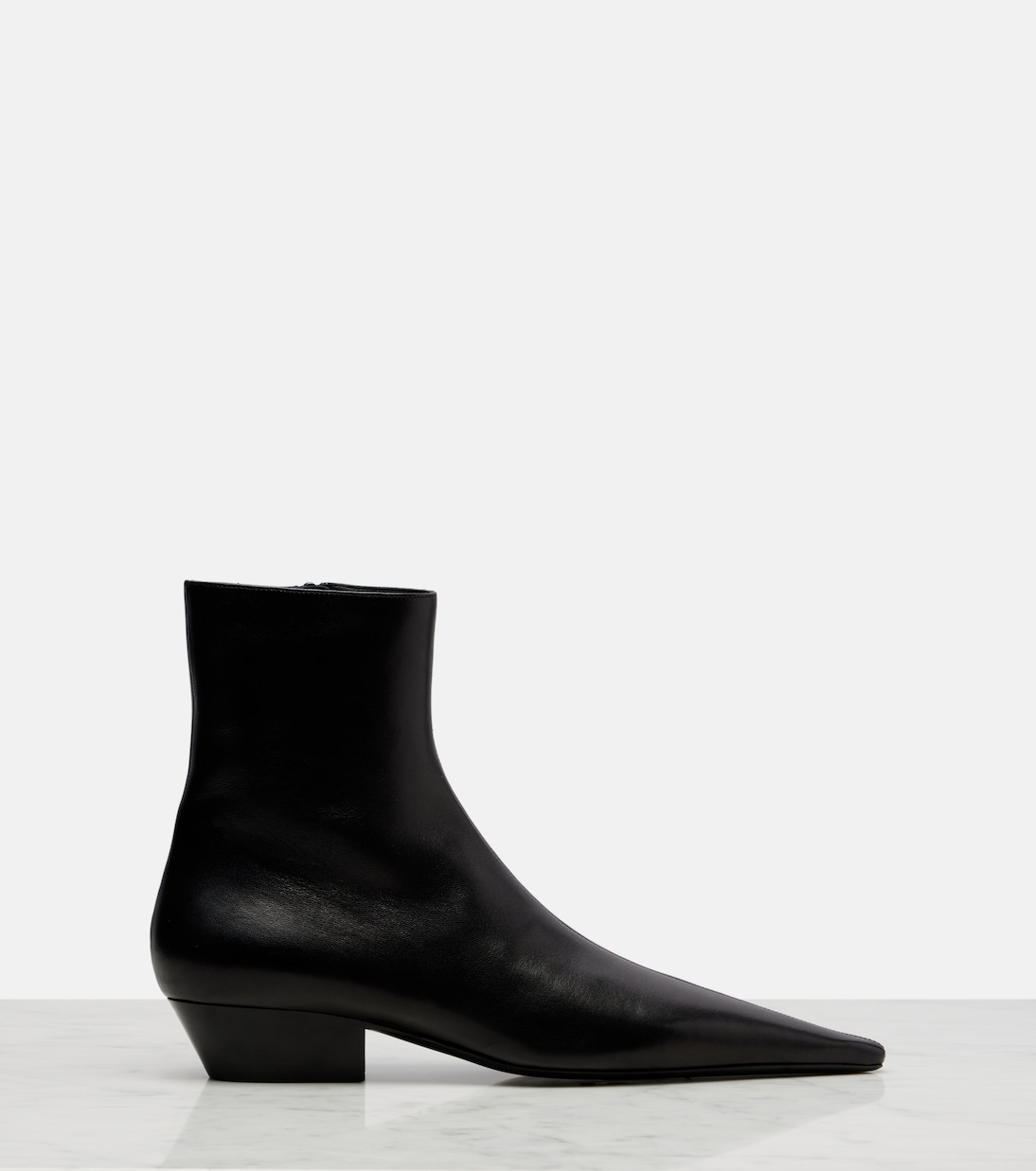 Jill leather ankle boots | Saint Laurent