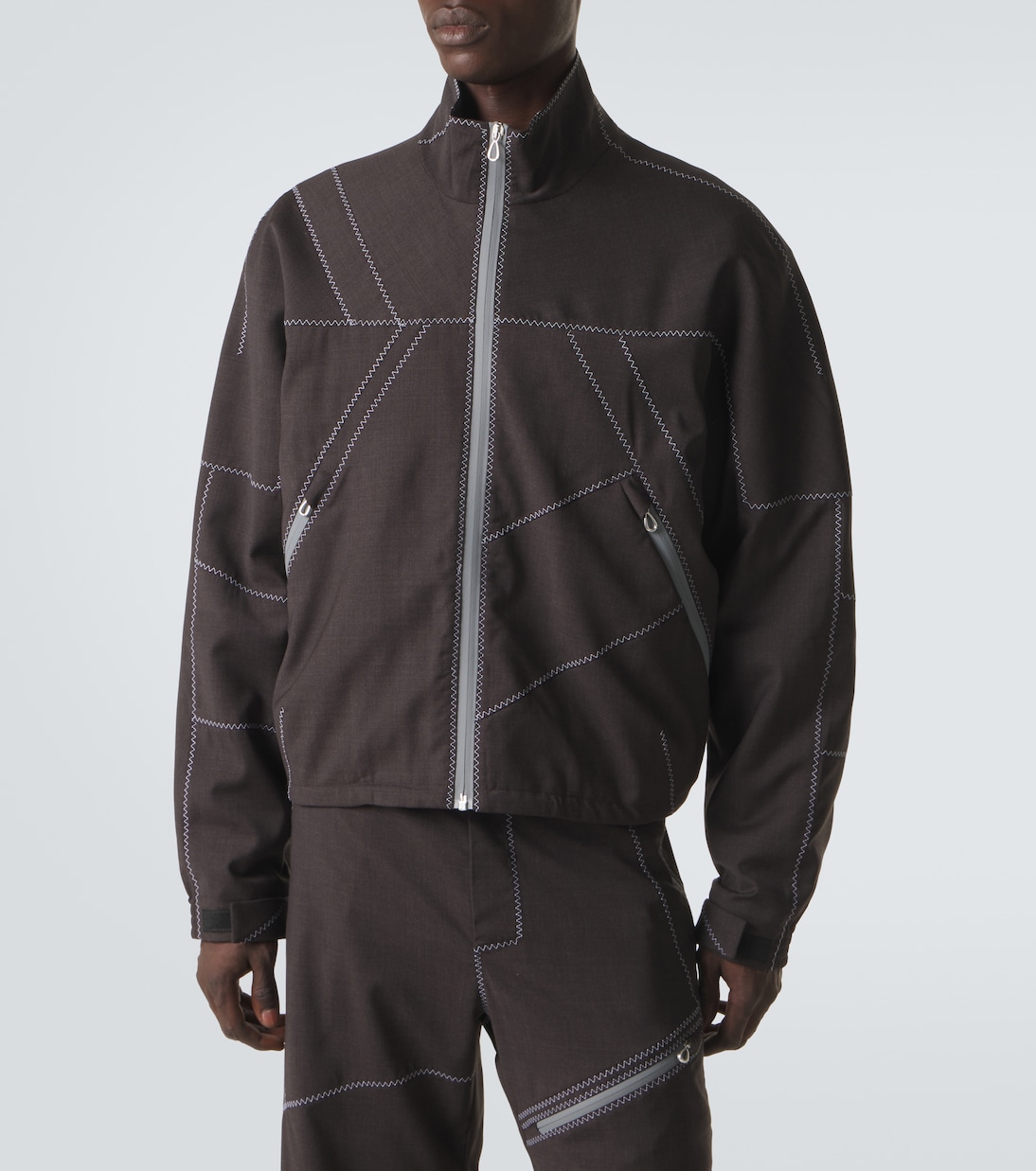 Fosco virgin wool jacket | Kiko Kostadinov