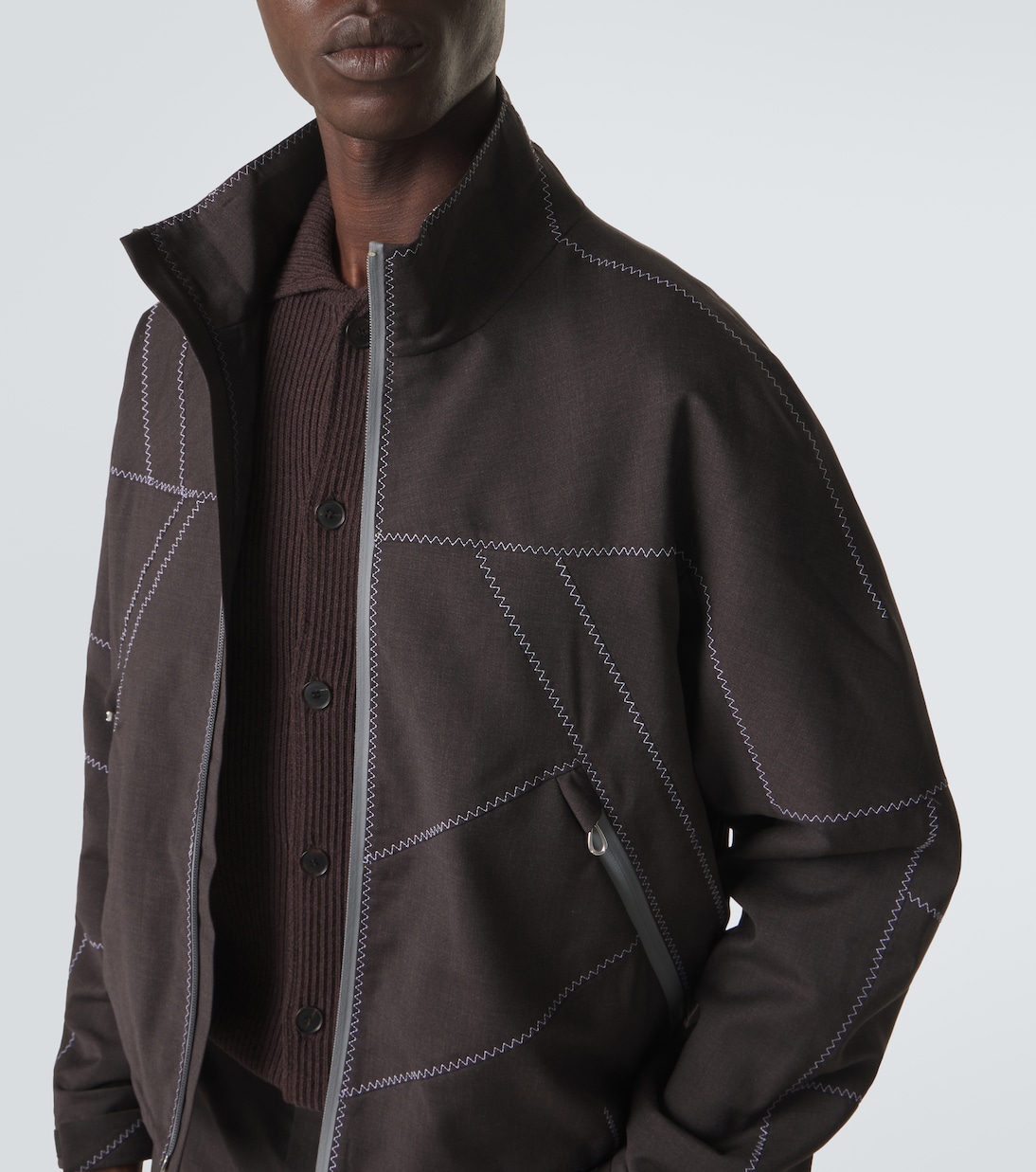 Fosco virgin wool jacket | Kiko Kostadinov