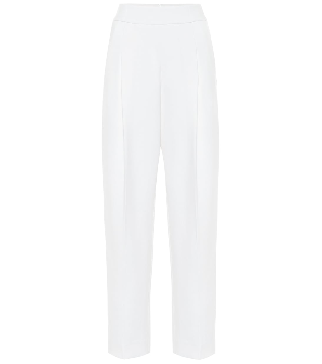 Pantalones de tiro alto de crepé | Oscar de la Renta