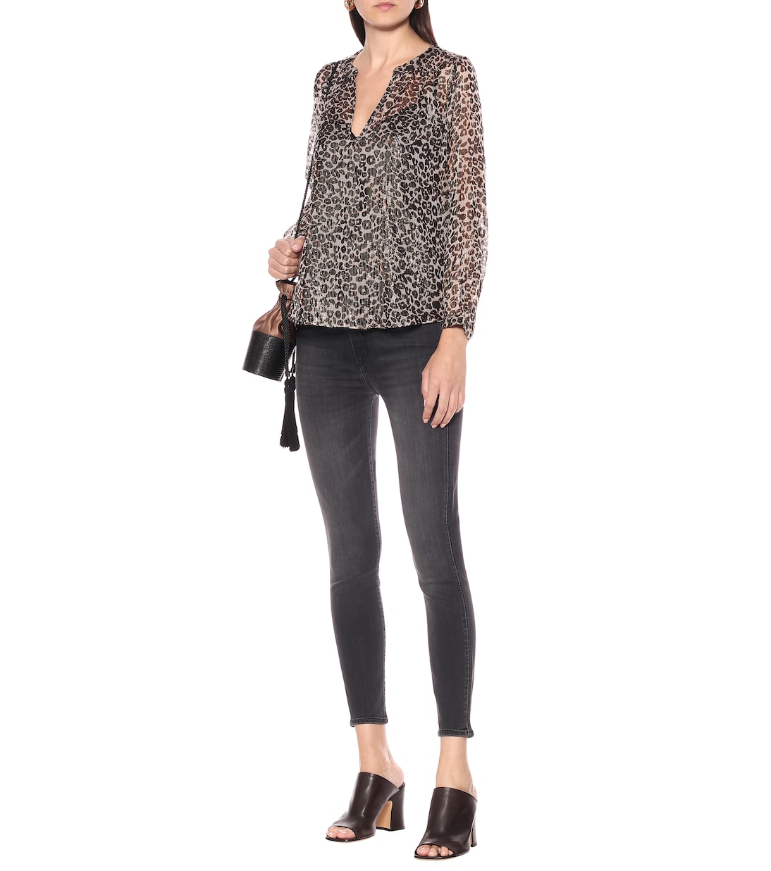 Leopard-print blouse | Velvet
