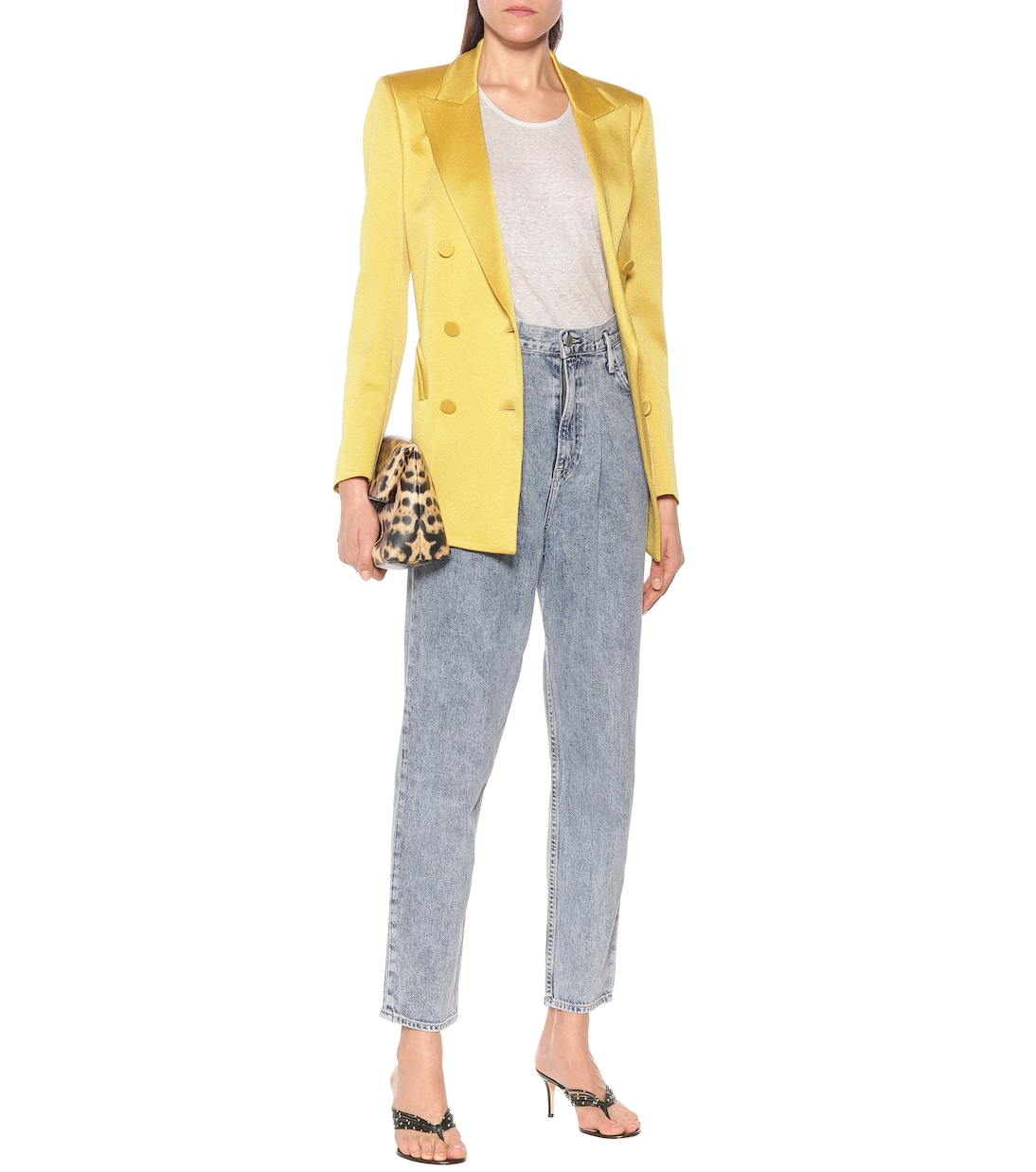 Jeans Teagan a vita alta | GRLFRND