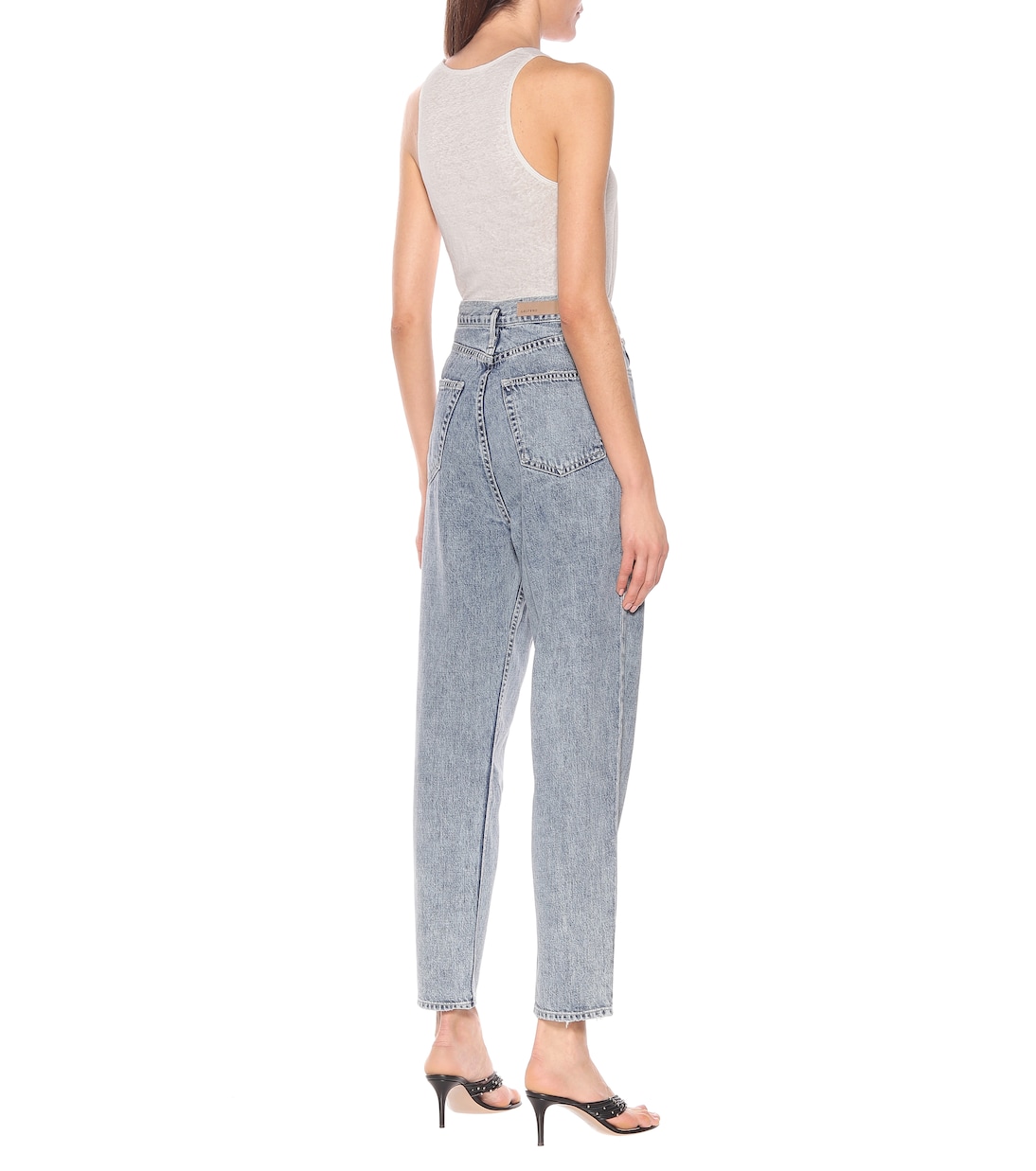 Jeans Teagan a vita alta | GRLFRND