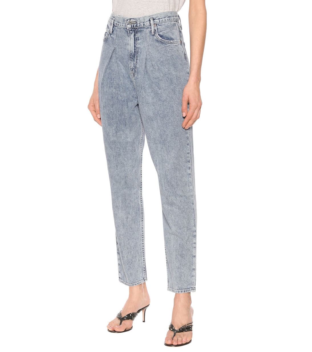 Jeans Teagan a vita alta | GRLFRND