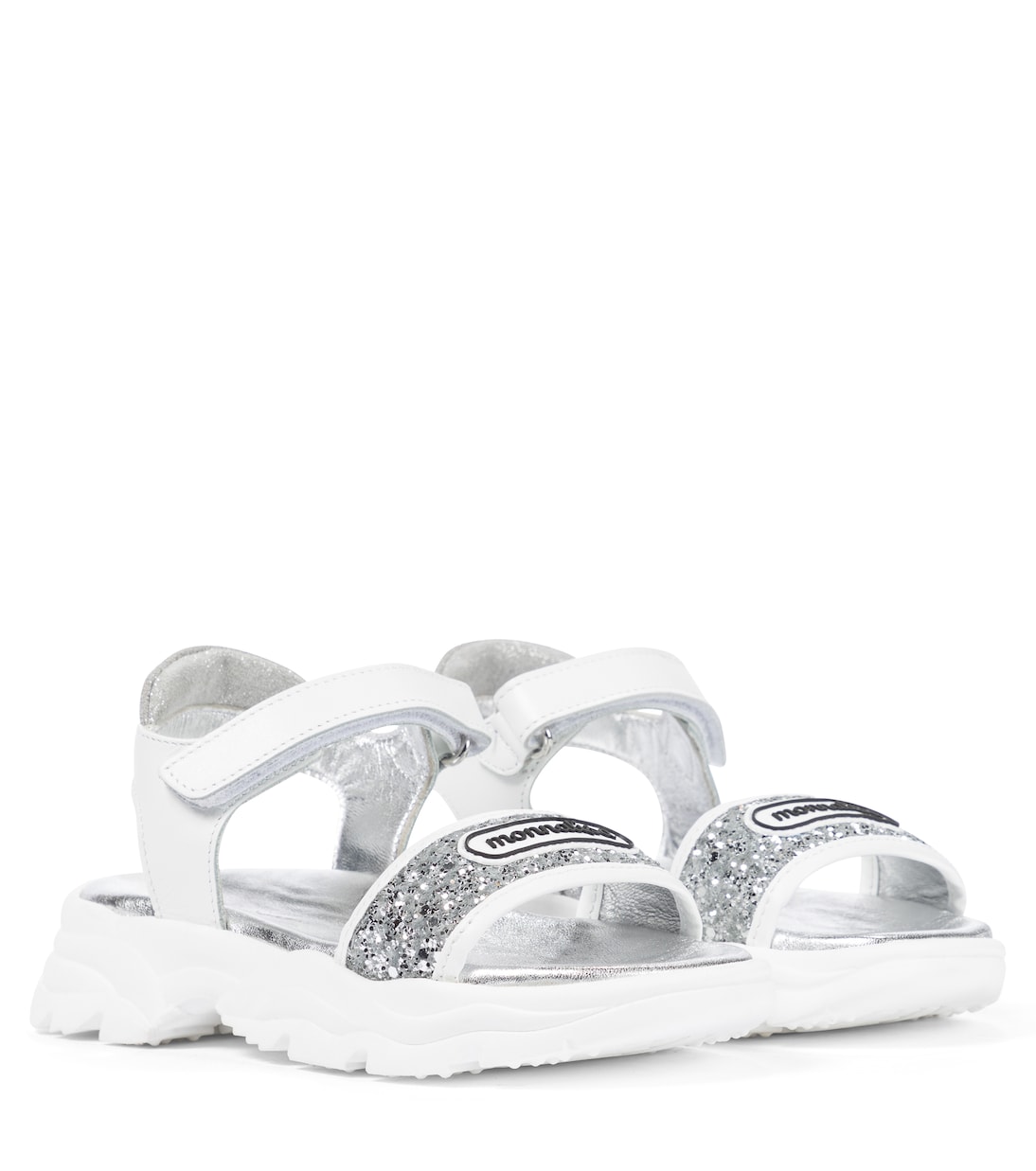 Sandalen mit Glitter | Monnalisa