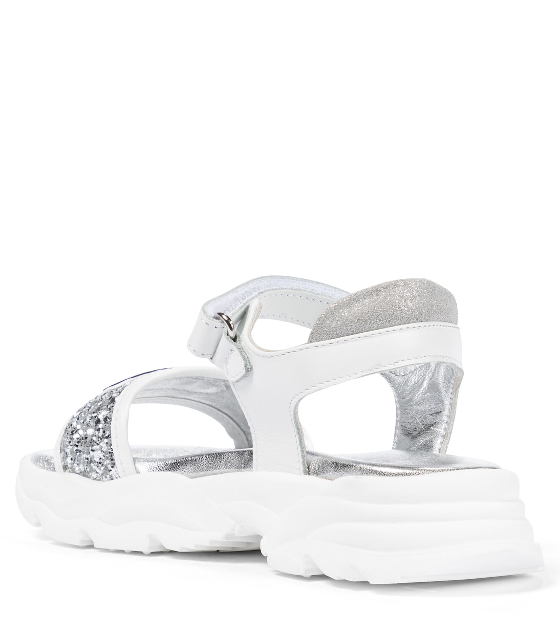 Sandalen mit Glitter | Monnalisa