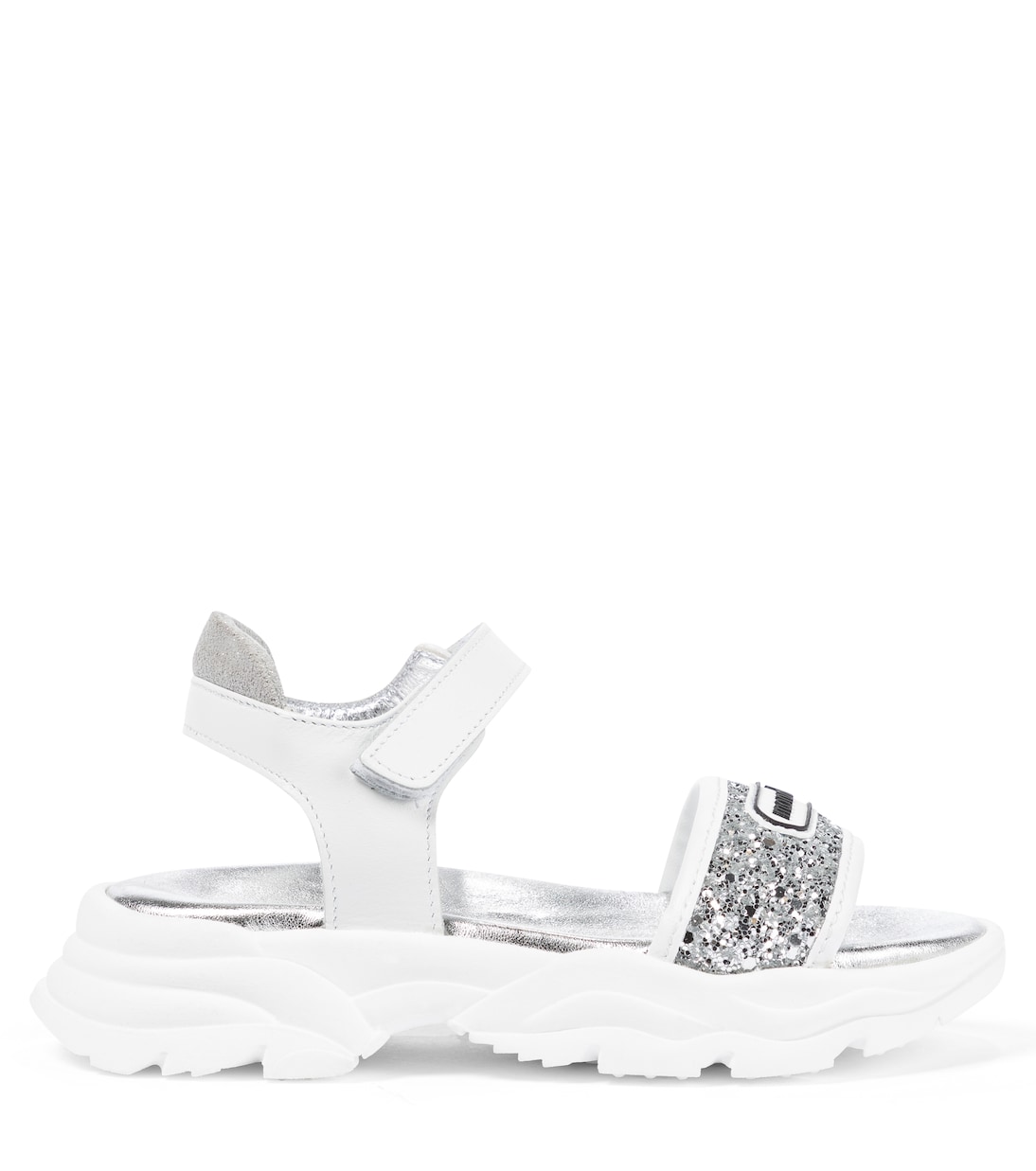 Sandalen mit Glitter | Monnalisa