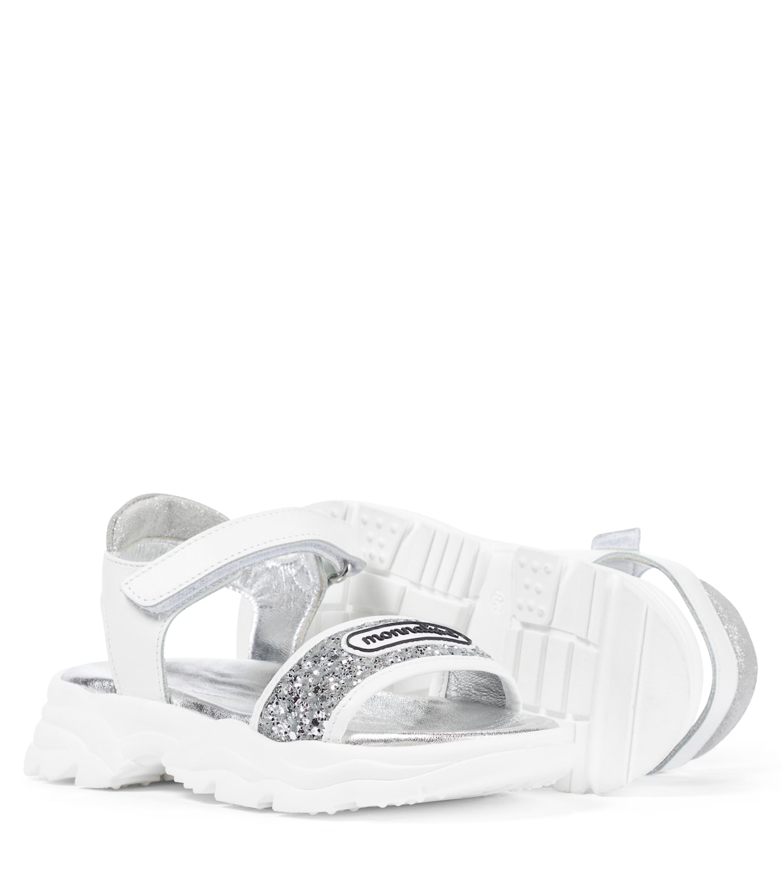 Sandalen mit Glitter | Monnalisa