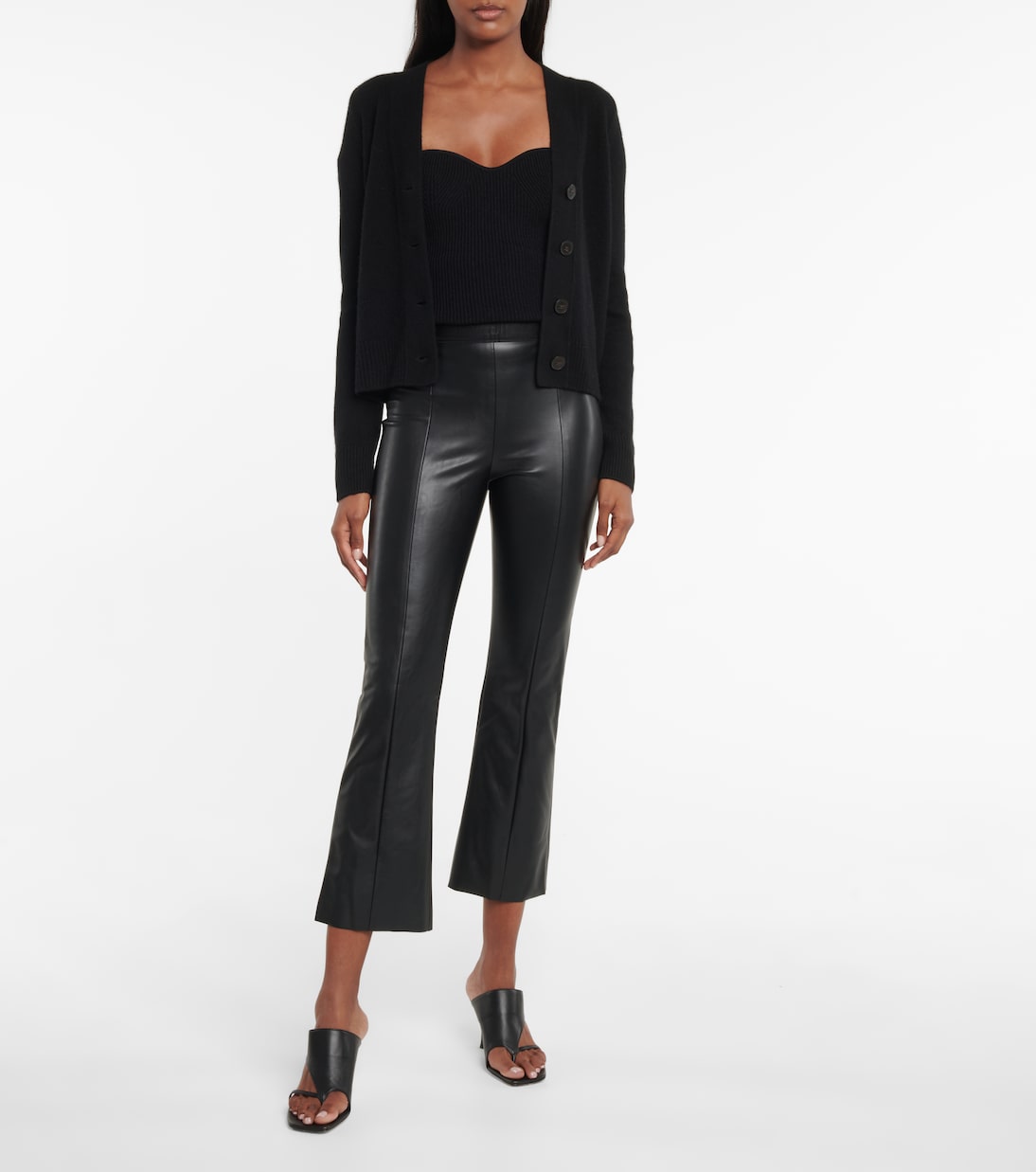 Jenna slim faux leather pants | Wolford