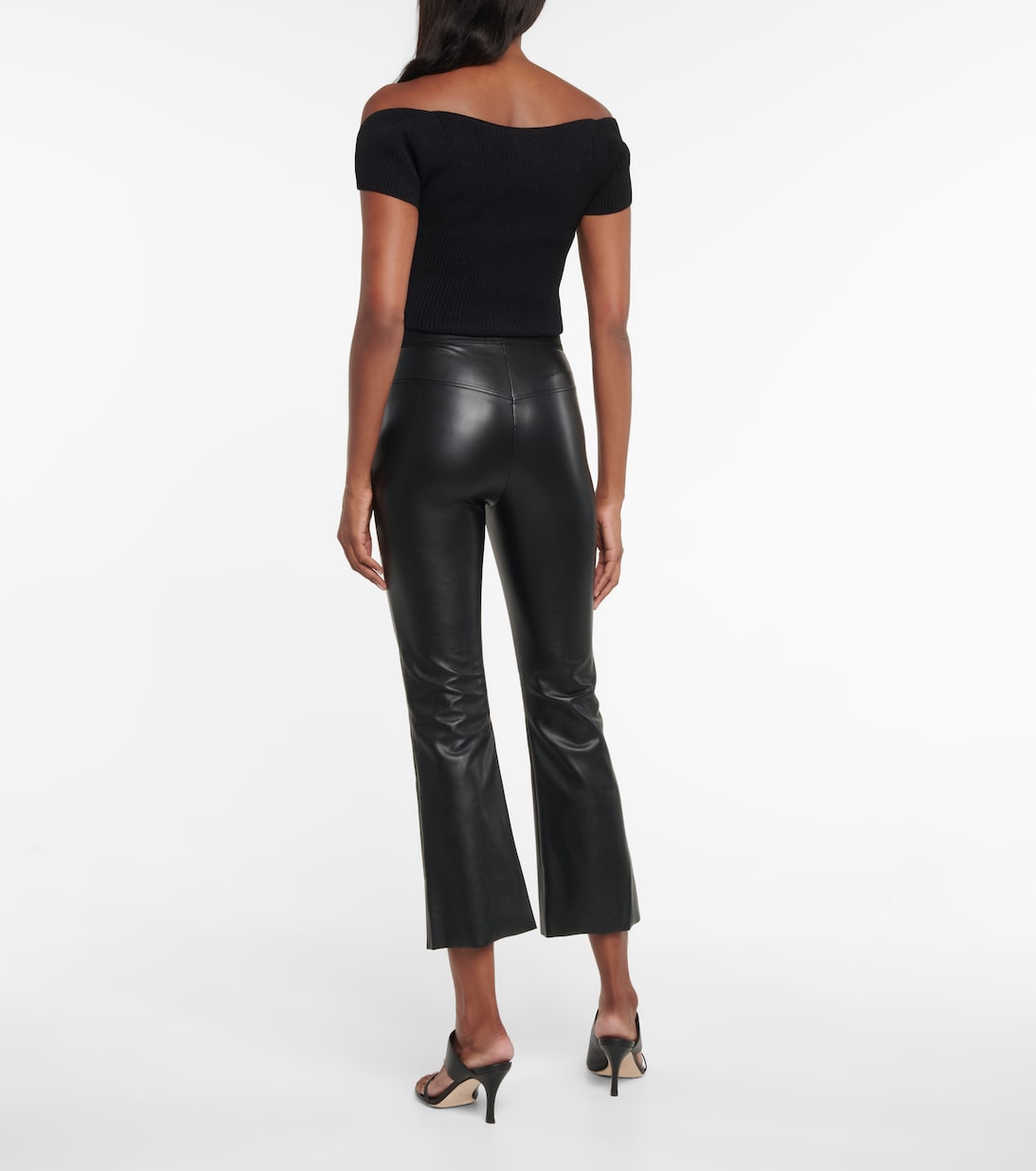 Jenna slim faux leather pants | Wolford