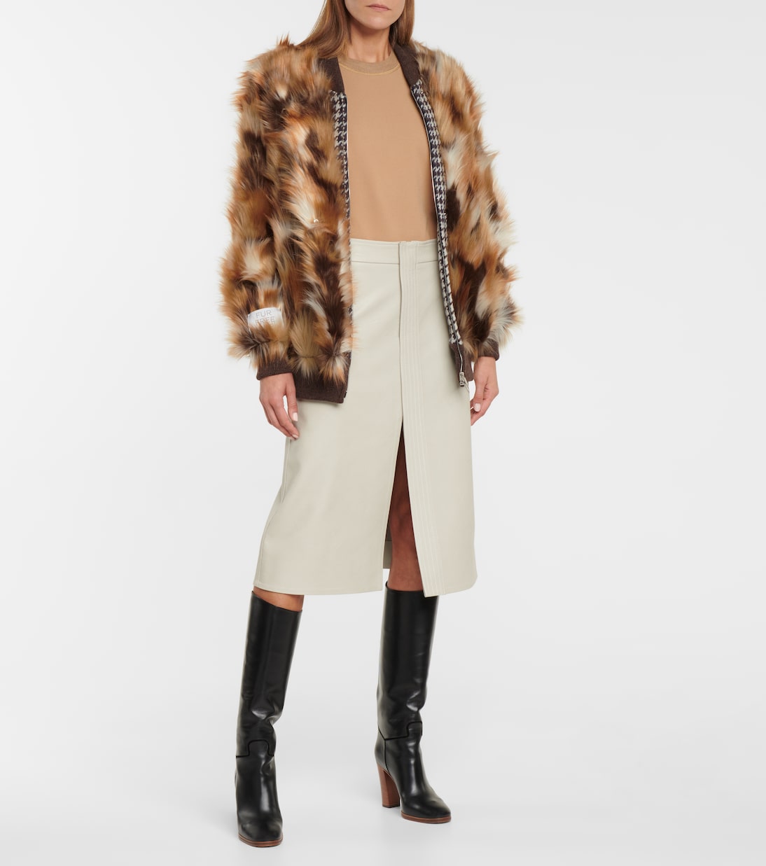 Faux fur coat | Stella McCartney