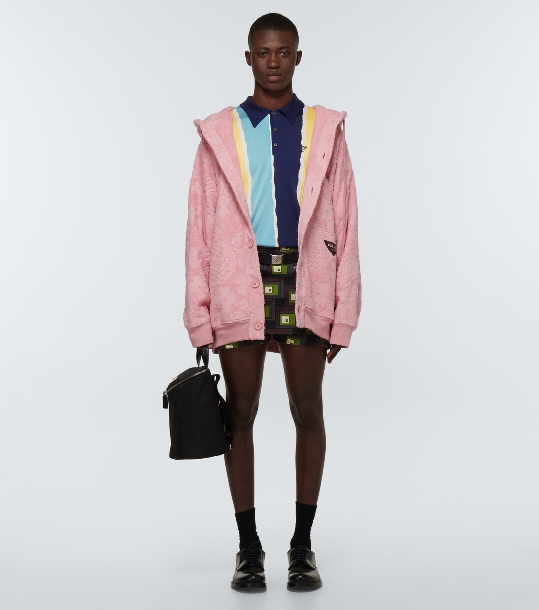 Polohemd aus Seide | Prada