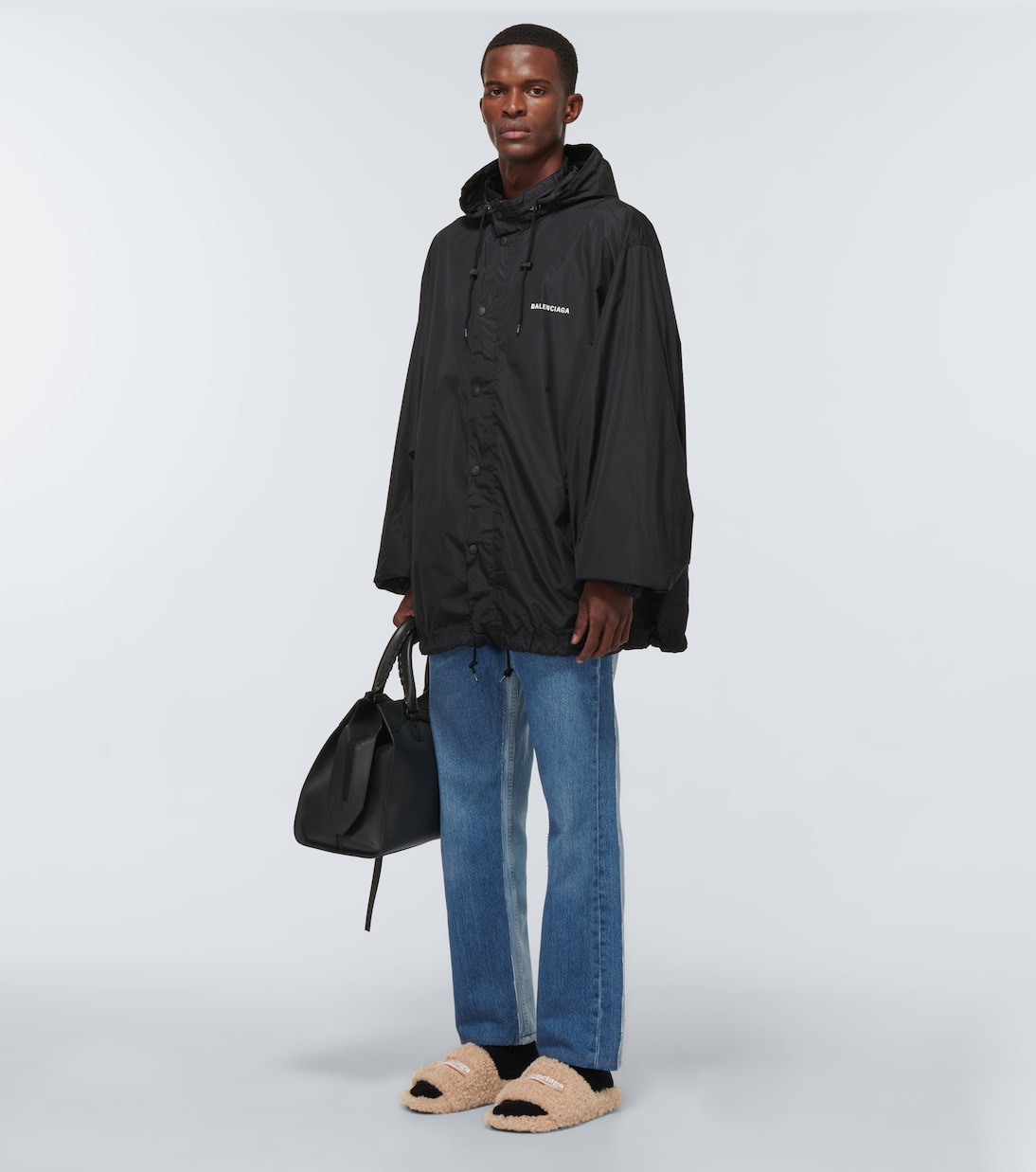 Pantoletten Political Campaign Furry | Balenciaga