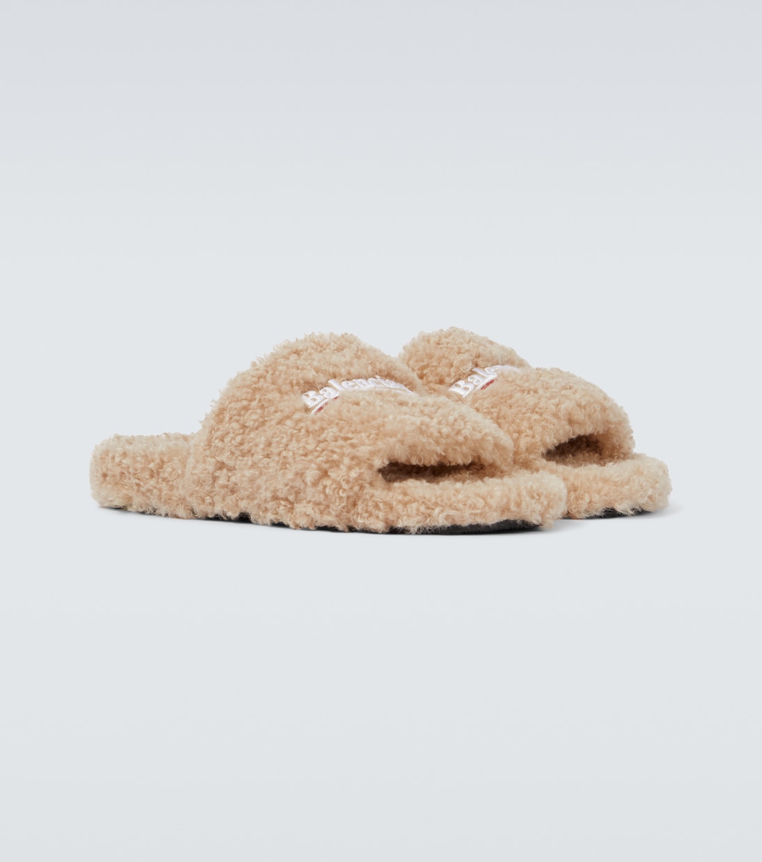 Pantoletten Political Campaign Furry | Balenciaga