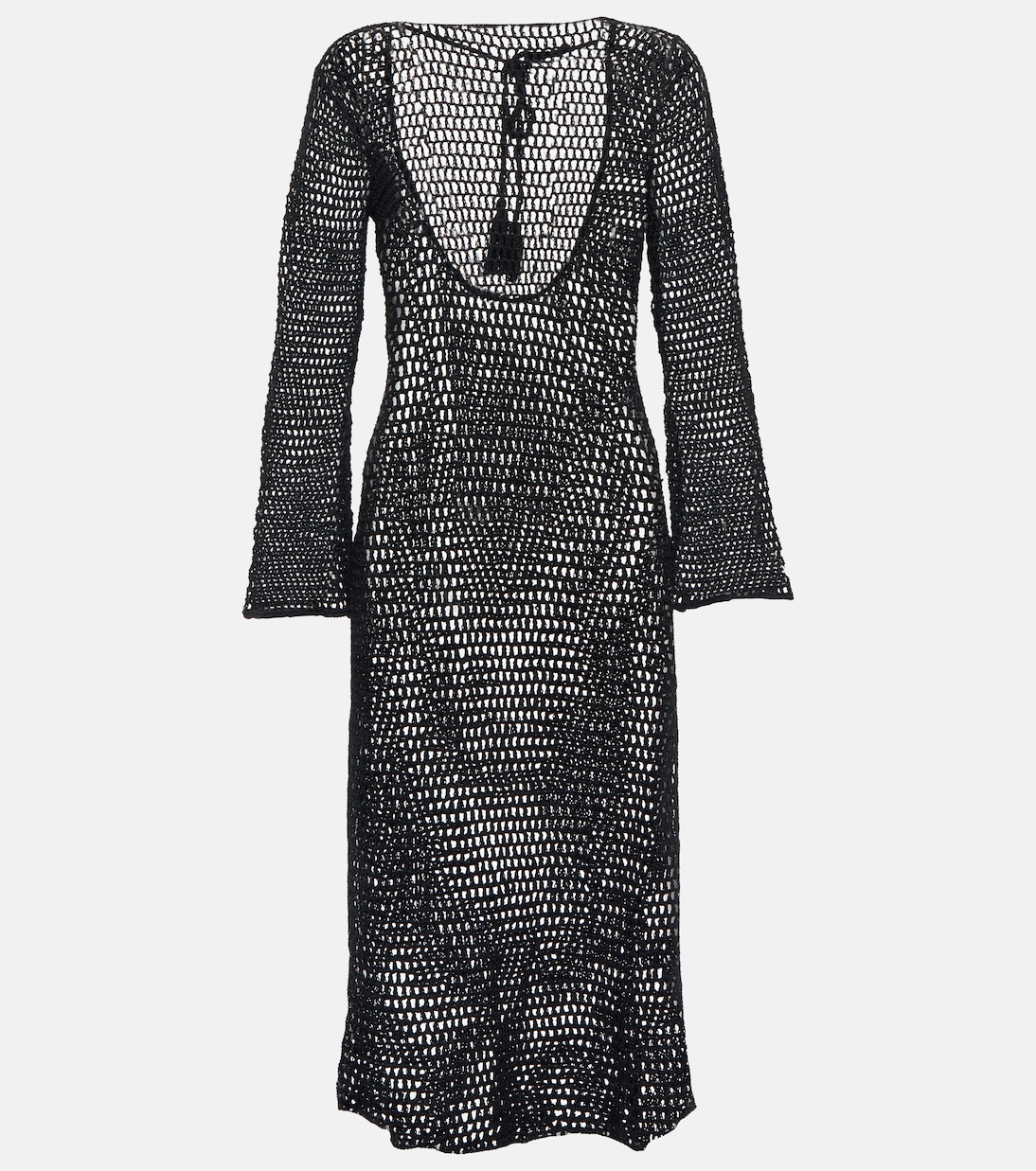Vestido de playa Zen Mesh de croché | Anna Kosturova
