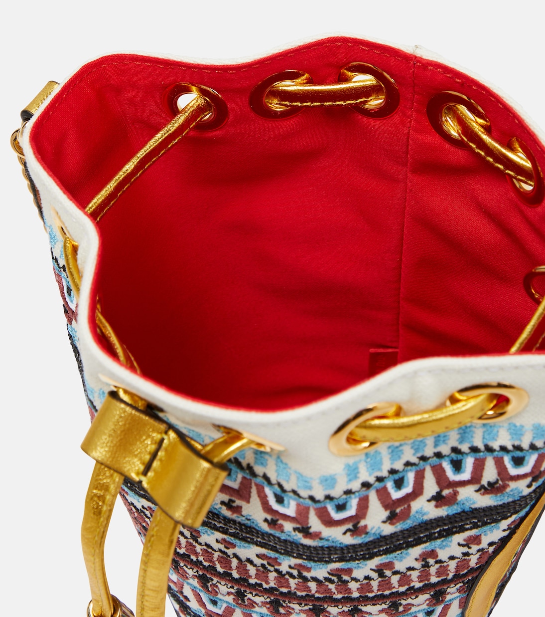 Secchiello Loubiphore con ricamo | Christian Louboutin