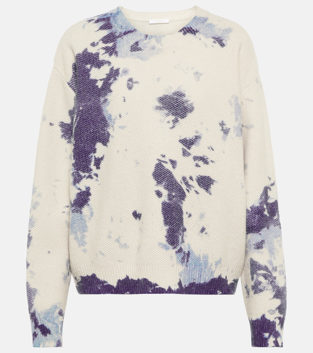Jersey de cachemir tie-dye | Chloé