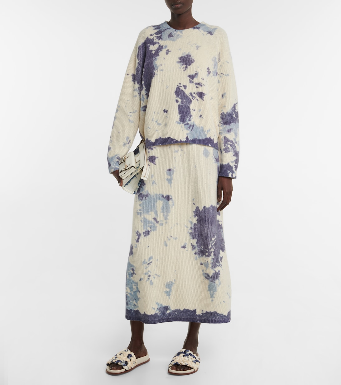 Jersey de cachemir tie-dye | Chloé