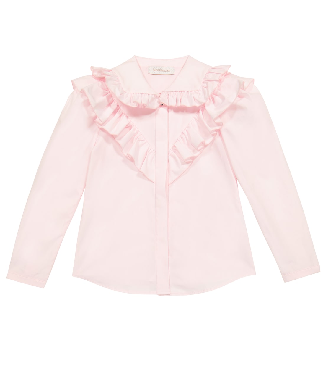 Camicia in popeline di cotone | Monnalisa