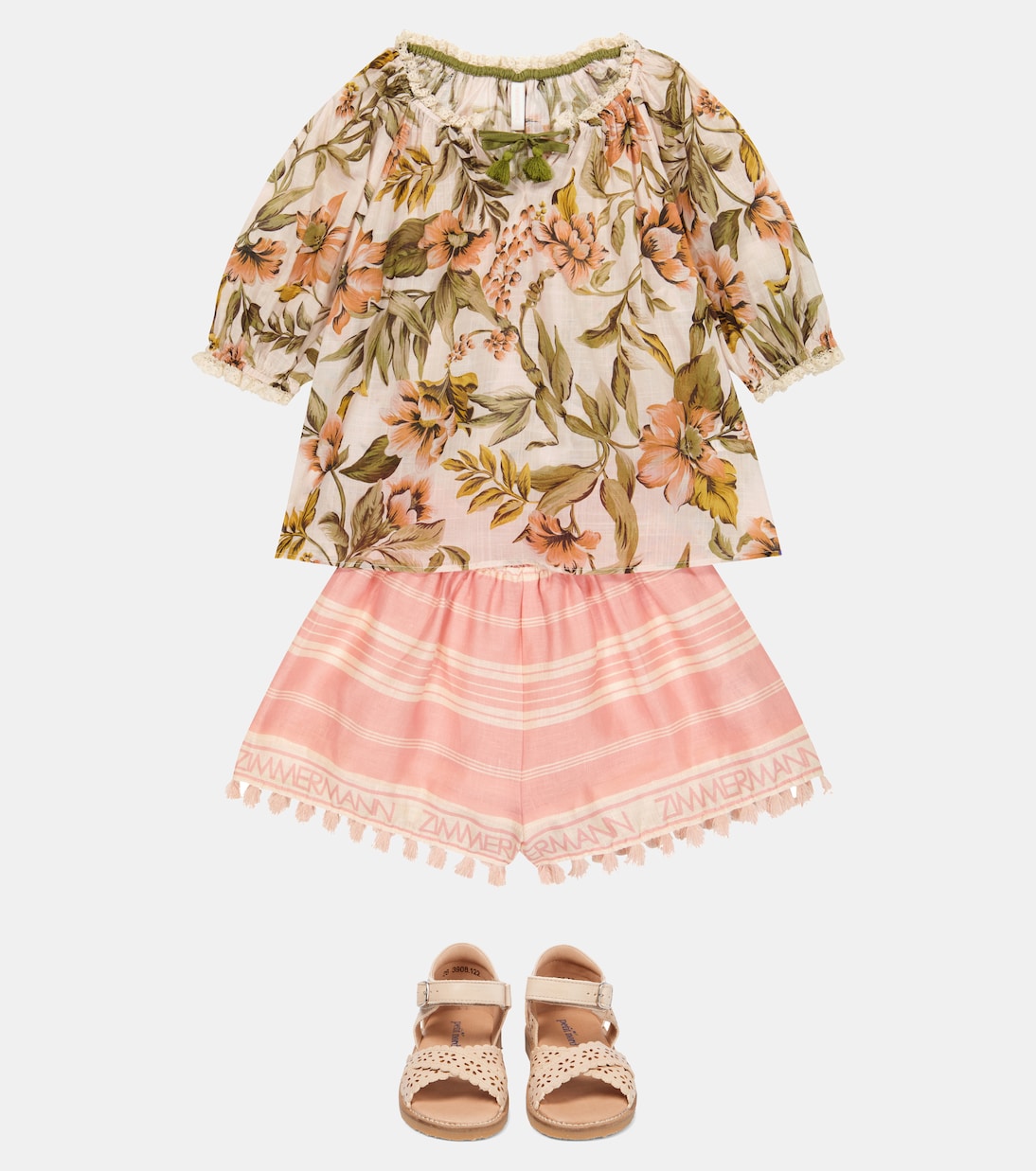 Anneke floral top | Zimmermann Kids