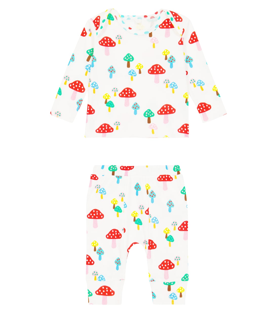 Baby - Top e pantaloni in cotone | Stella McCartney Kids