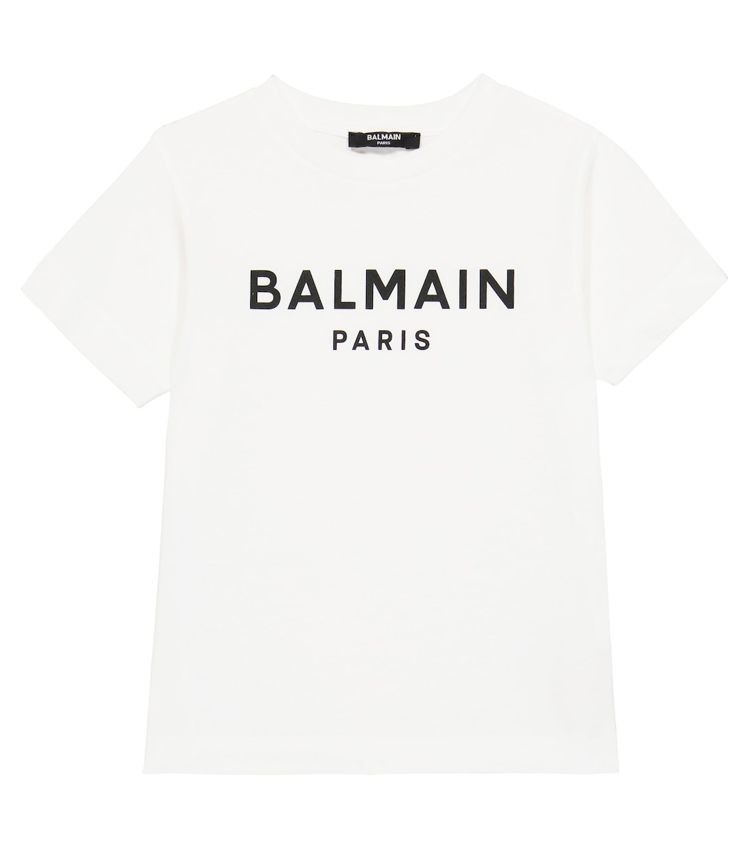 Camiseta de algodón con logo | Balmain Kids