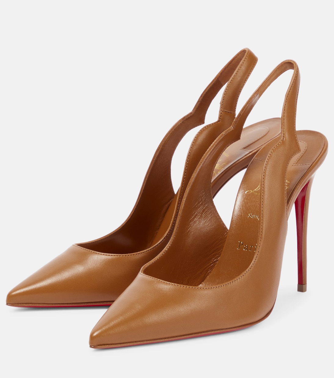 Nudes Hot Chick leather pumps | Christian Louboutin