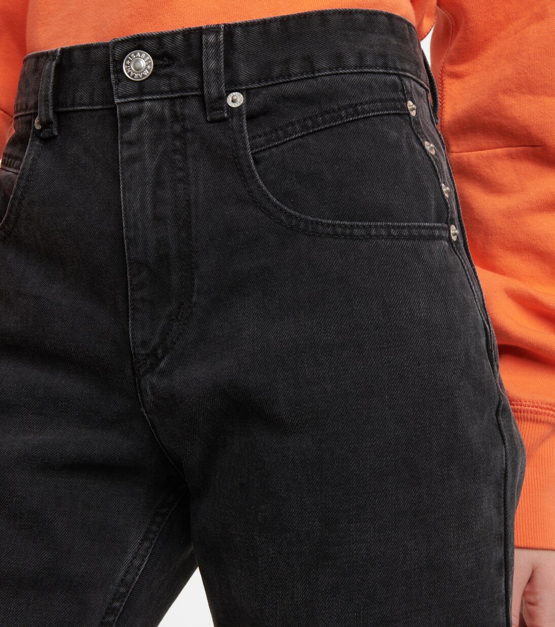 Jeans regular Vanda a vita alta | Marant Etoile