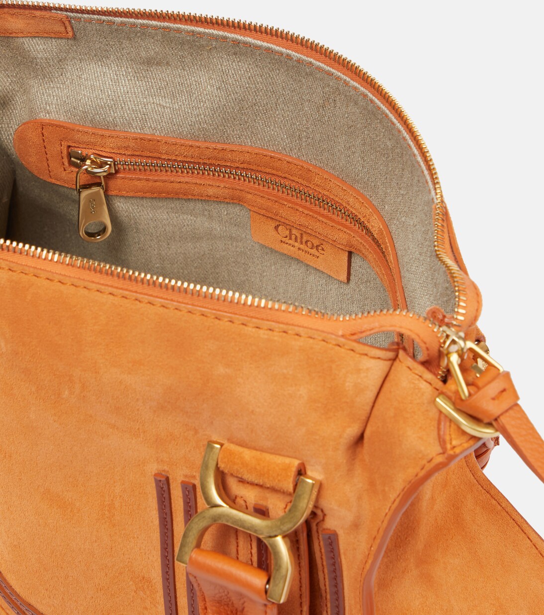 Sac Marcie Medium en daim | Chloé