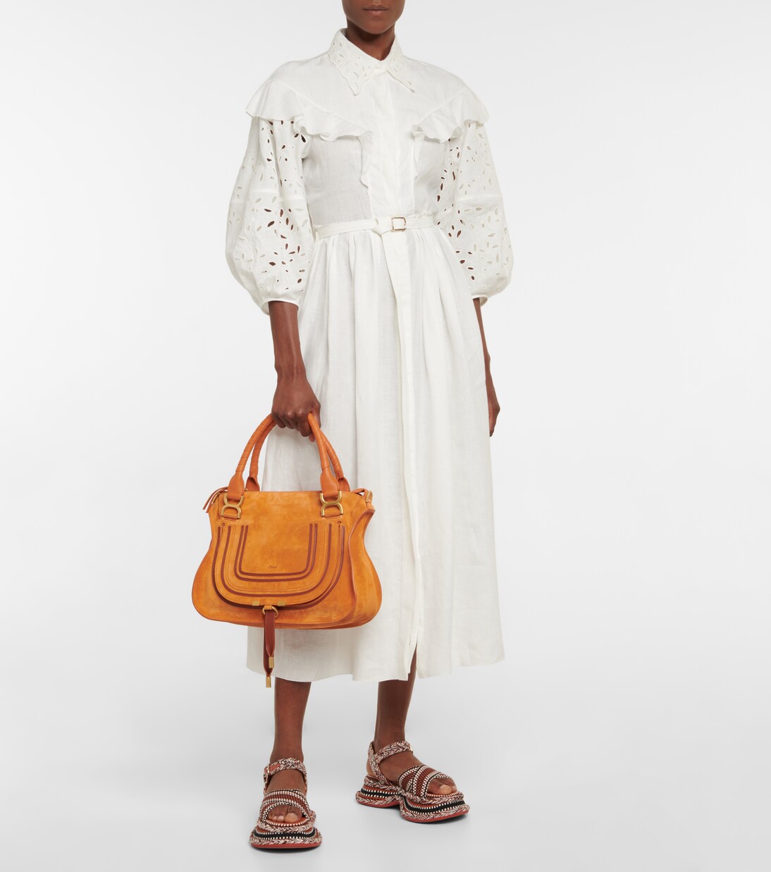 Sac Marcie Medium en daim | Chloé