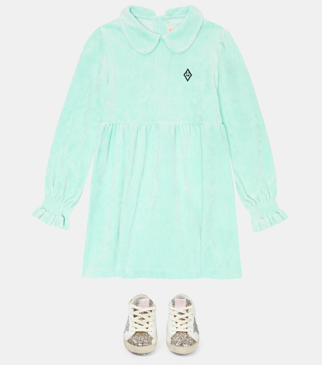 Kleid Mouse aus Samt | The Animals Observatory
