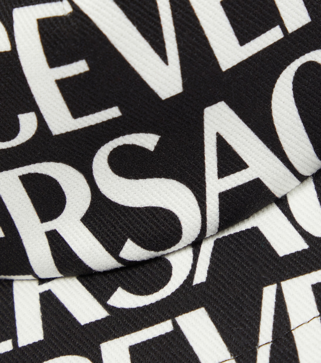Gorra de algodón con logo | Versace Kids