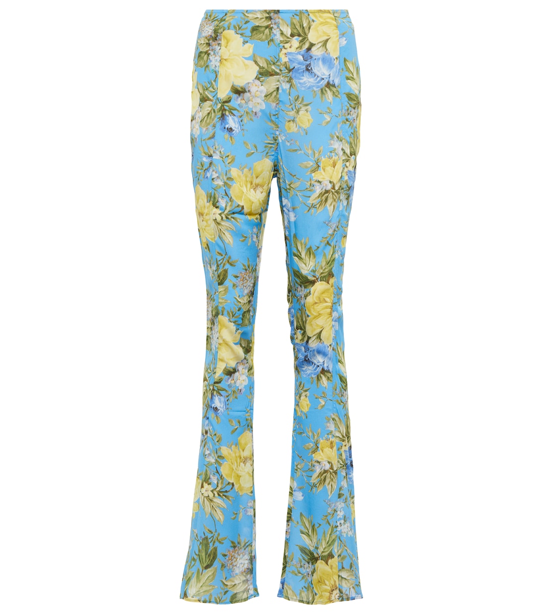 Flared floral pants | Acne Studios