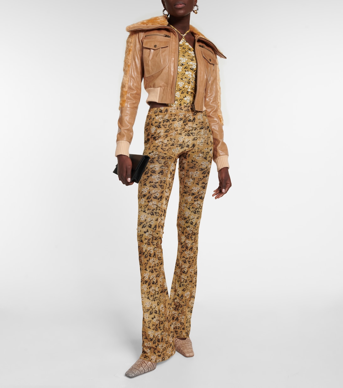 Chaqueta de piel Z-2 con borrego | KNWLS