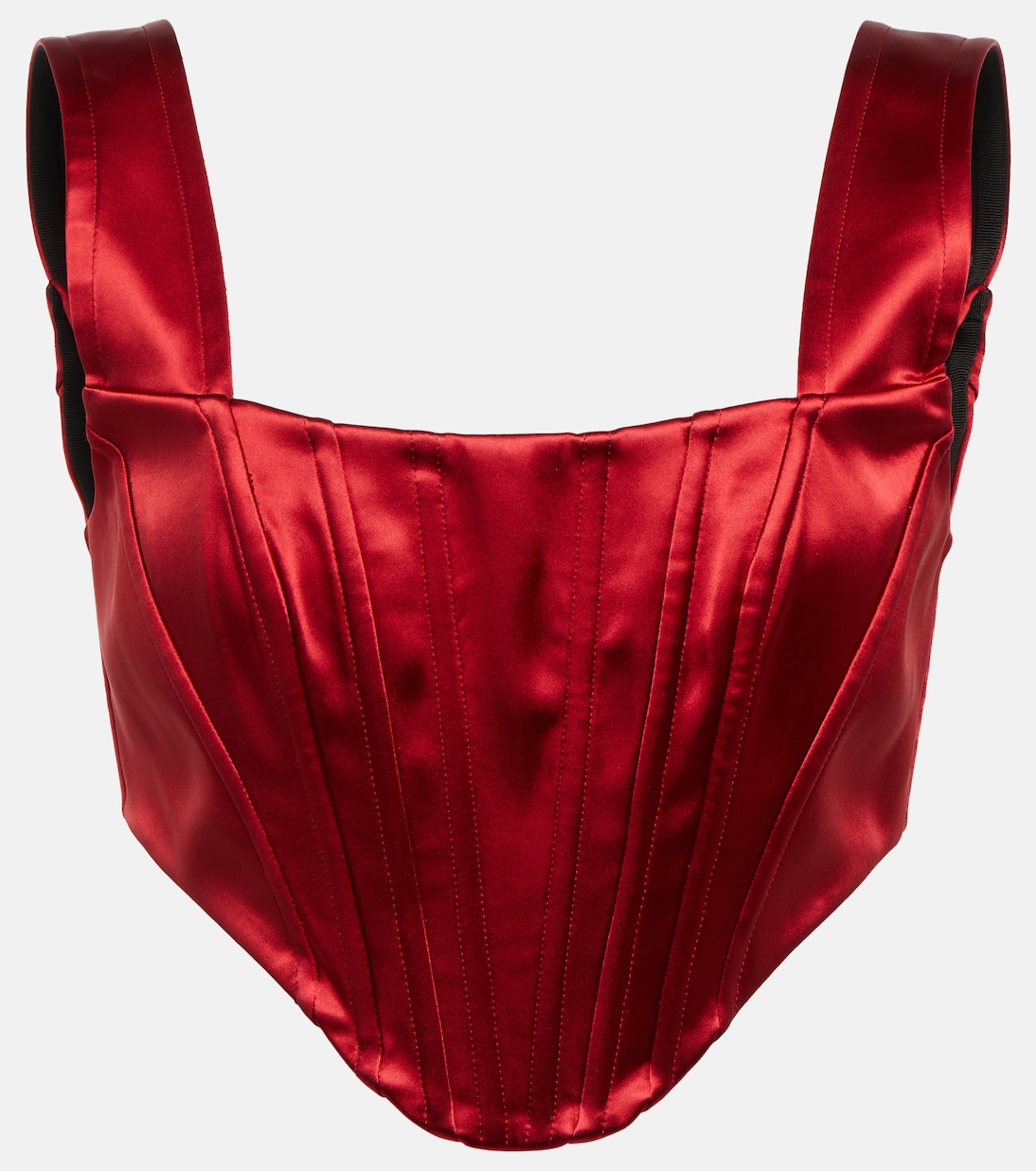 Top raccourci en satin | Dolce&Gabbana