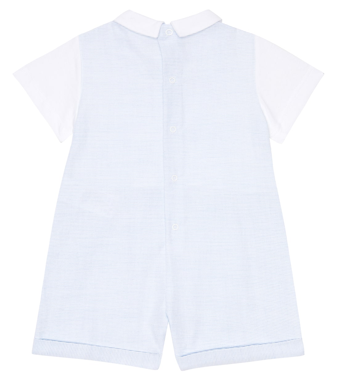 Baby - Jumpsuit corta in misto cotone | Il Gufo
