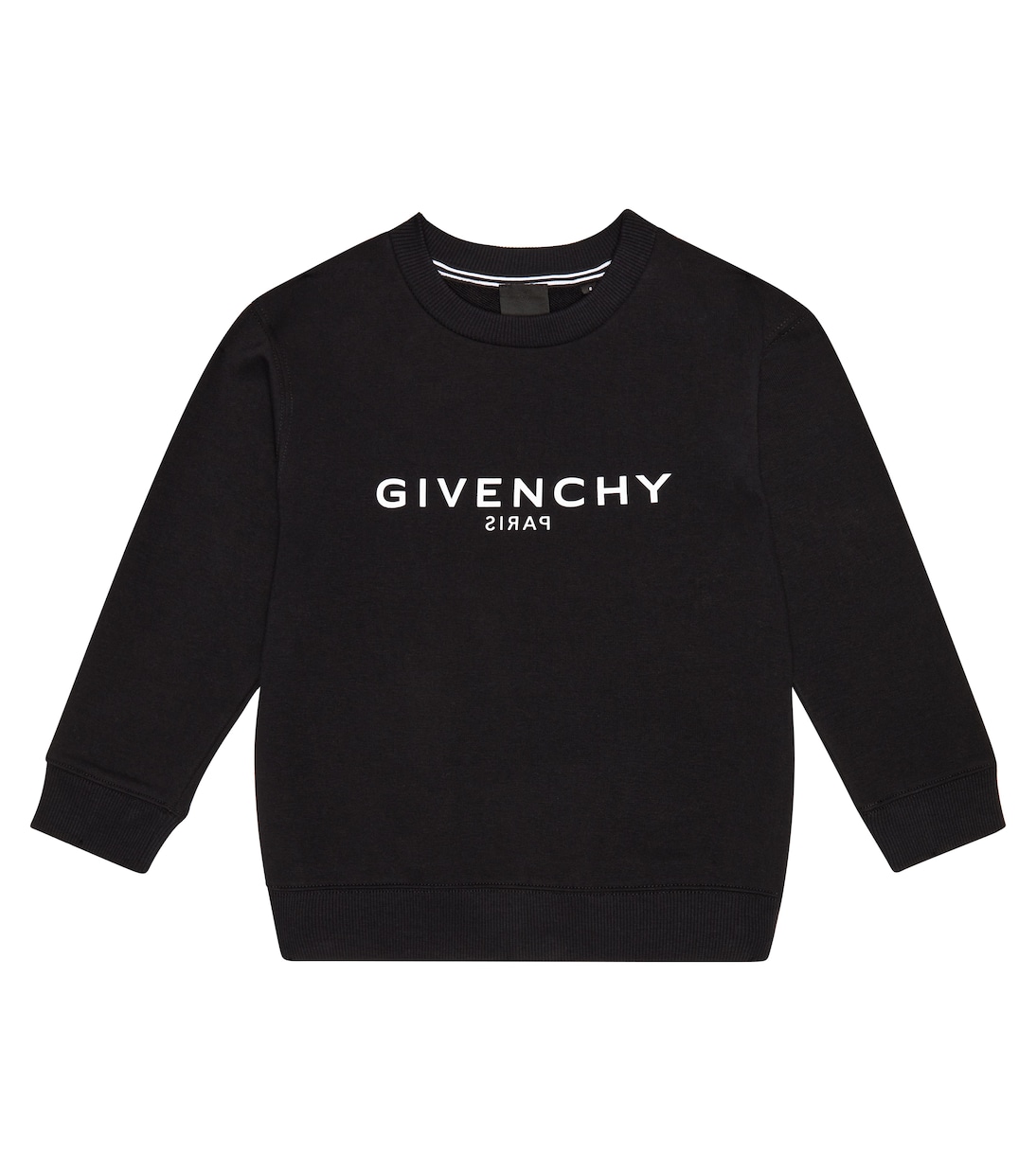 Felpa in misto cotone con logo | Givenchy Kids