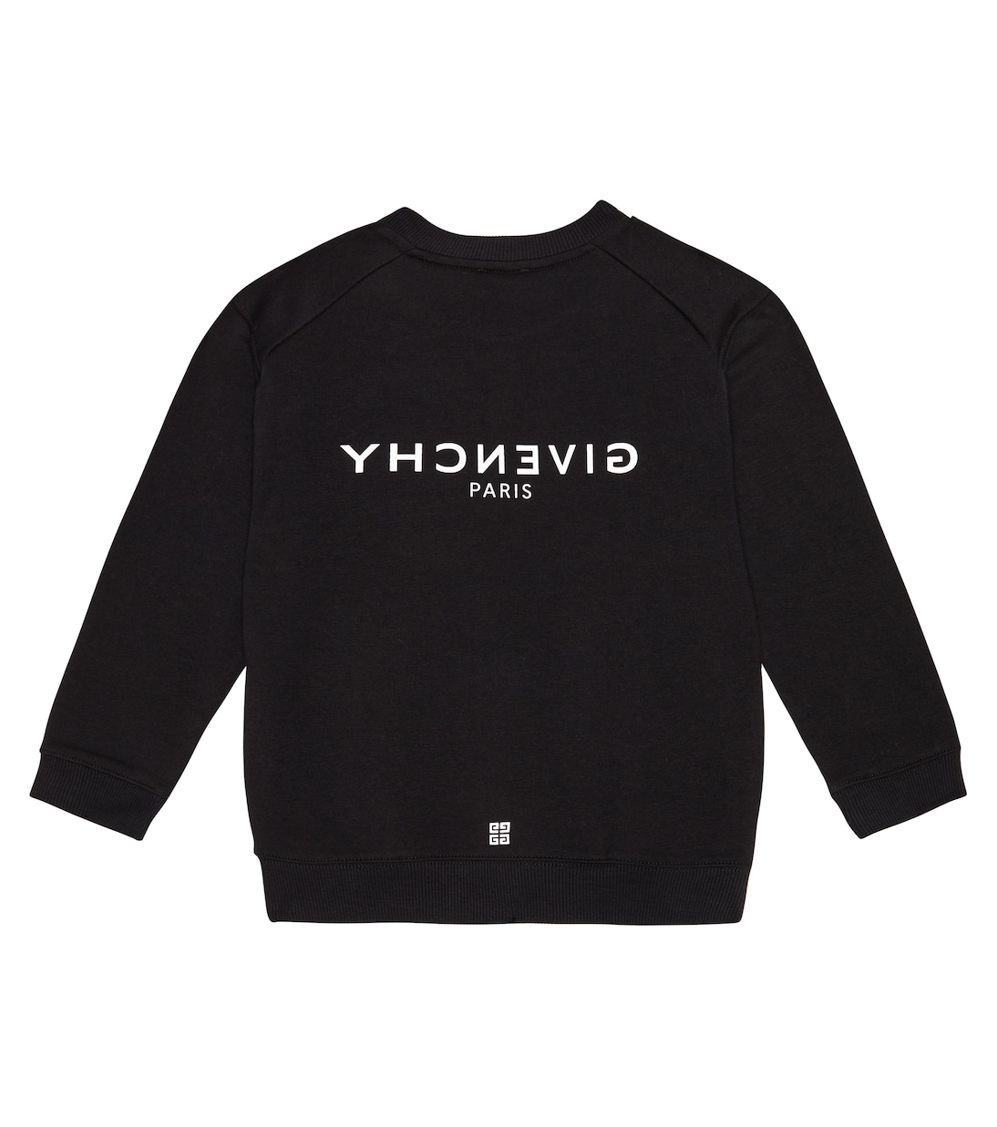 Felpa in misto cotone con logo | Givenchy Kids