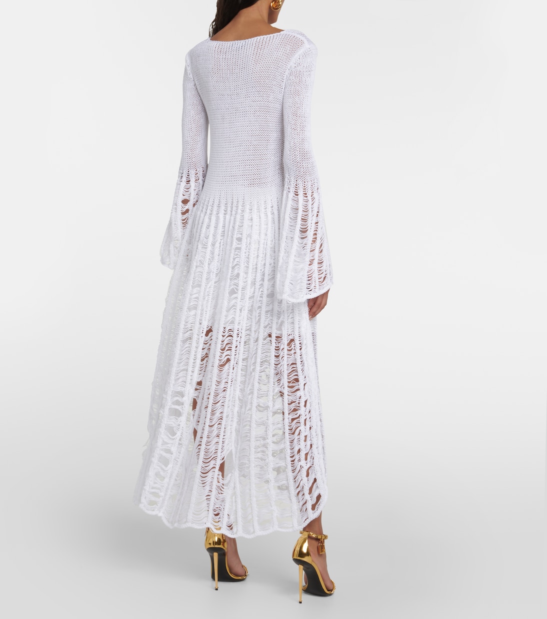 Crochet midi dress | Tom Ford