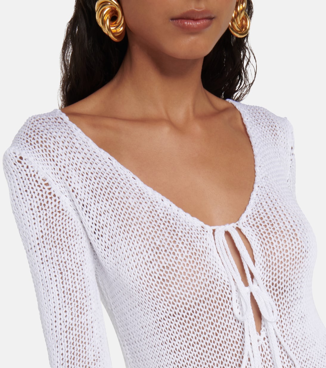 Crochet midi dress | Tom Ford