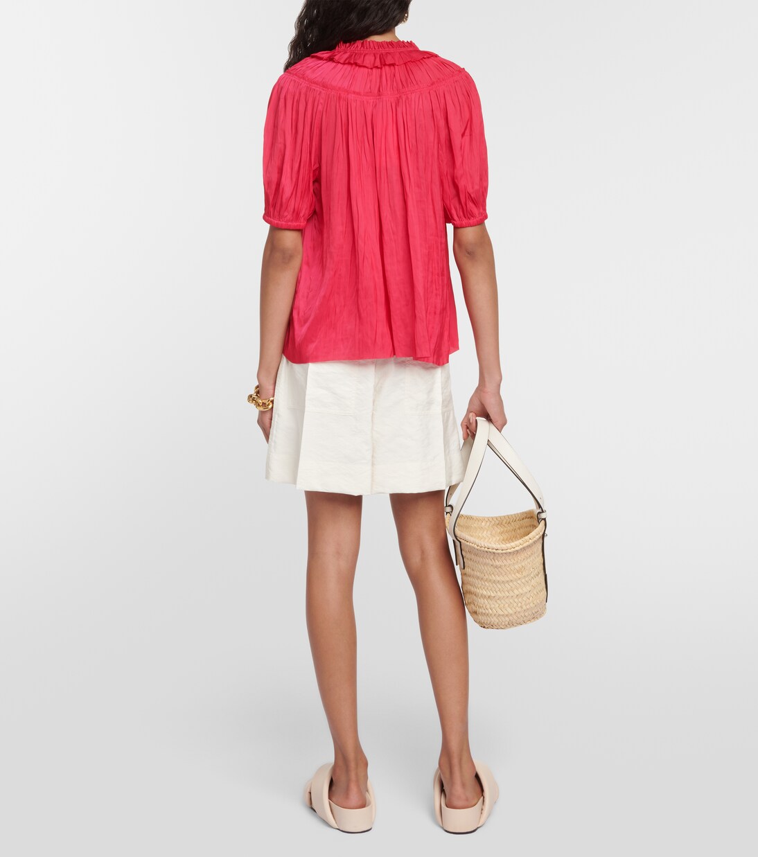 Top Eleni aus Satin | Ulla Johnson
