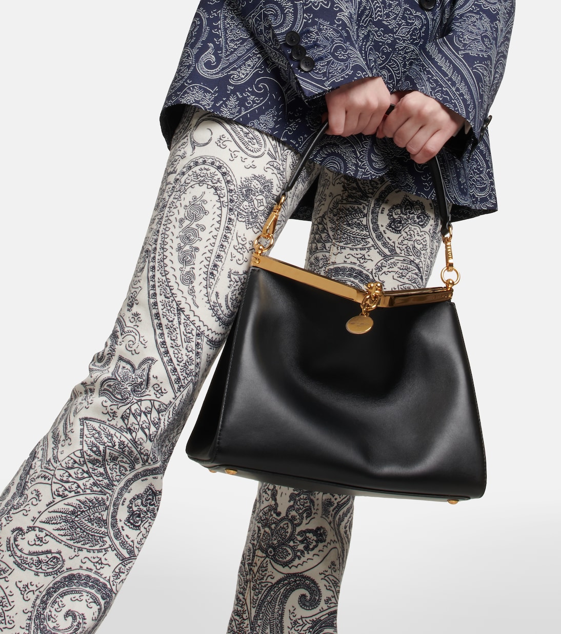 Sac Vela Medium en cuir | Etro